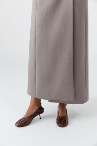 Classic Ballet Heel - Coffee