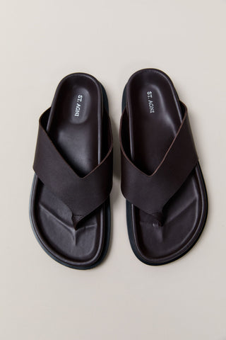 Classic Thong Slide - Coffee