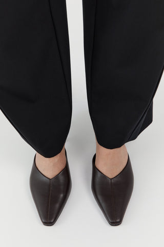 Pointed Mule Heel