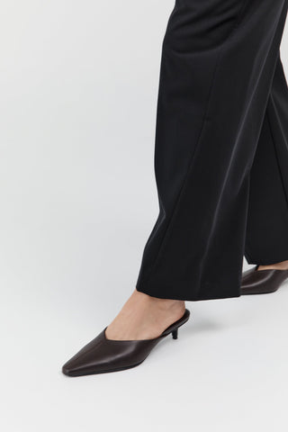 Pointed Mule Heel
