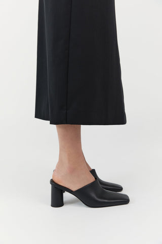 Clog Cylinder Heel