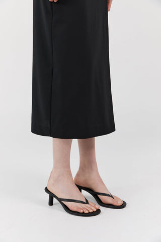 Ecru Thong Heel