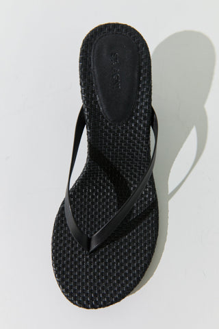 Ecru Thong Heel