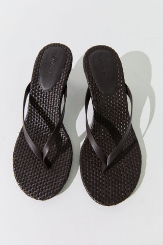 Ecru Thong Heel
