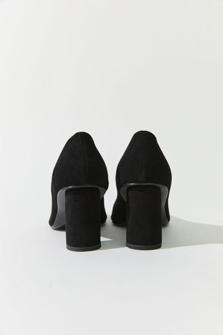Suede Cylinder Pump