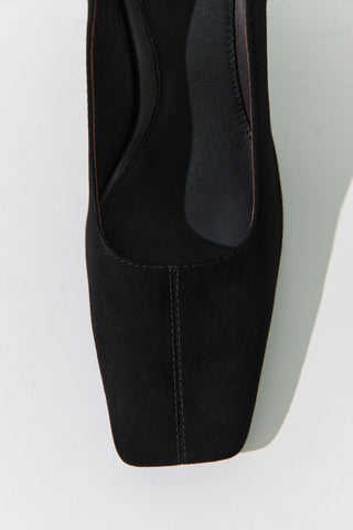 Suede Cylinder Pump