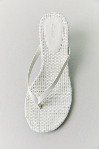 Ecru Thong Heel