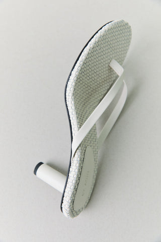 Ecru Thong Heel