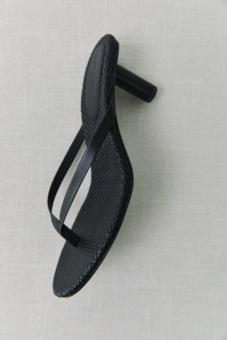 Ecru Thong Heel