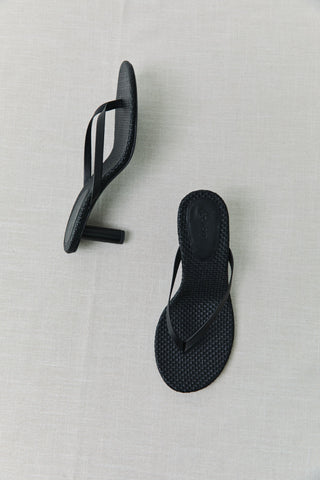 Ecru Thong Heel