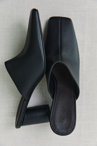 Clog Cylinder Heel