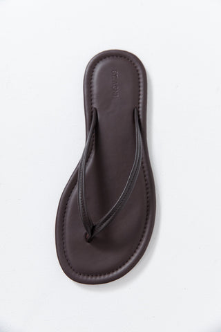 Thong Detail Slide - Coffee