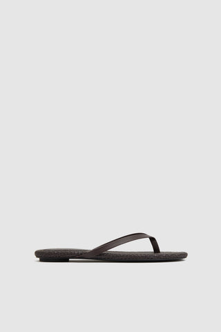 Woven Flip Flop - Coffee