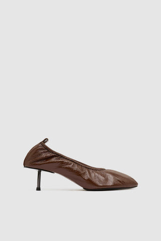 Classic Ballet Heel - Coffee