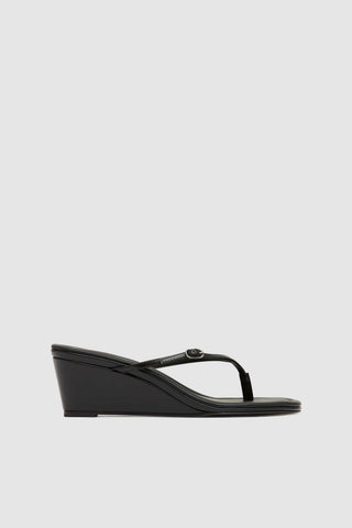 Petit Thong Wedge - Black