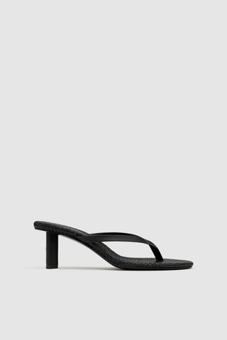 Ecru Thong Heel