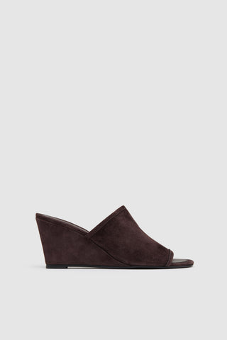 Suede Bandeau Wedge