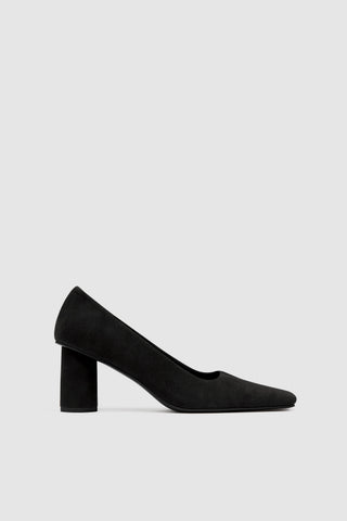 Suede Cylinder Pump