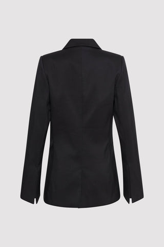 Asymmetrical Black Blazer