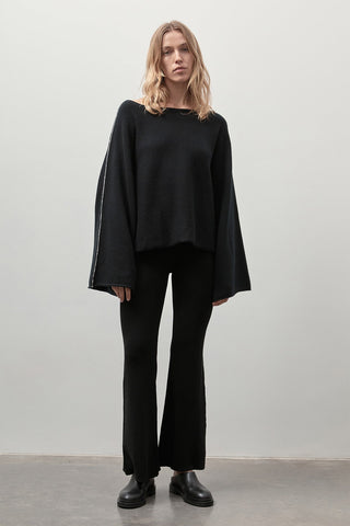 Contrast Bateau Jumper