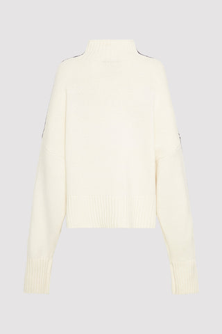 Contrast Mock Neck Jumper