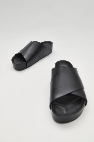 Cross Over Leather Sandal