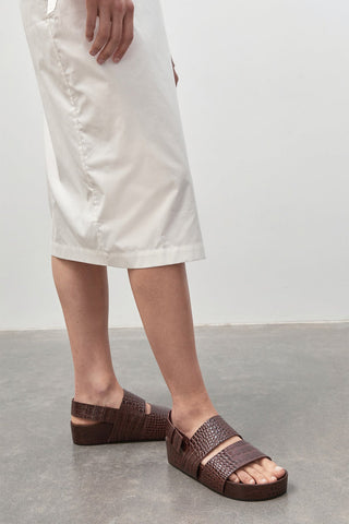 Double Strap Platform Sandal