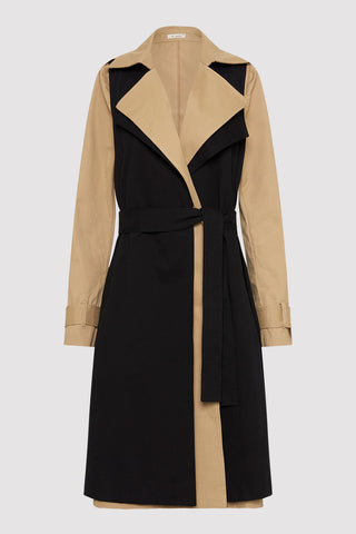 Layered Trench Coat