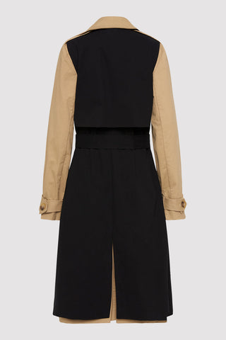 Layered Trench Coat