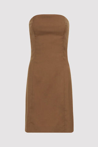 Mini Wool Tailored Dress