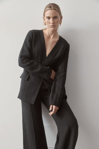 Origami Black Blazer