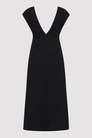 Origami Black Dress