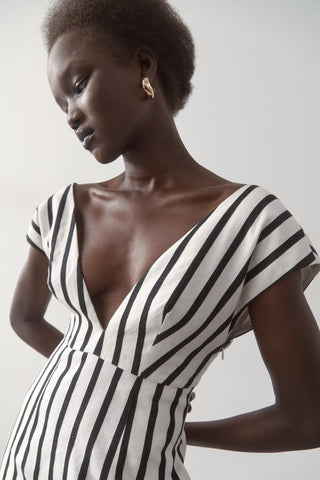 Origami Ecru Dress