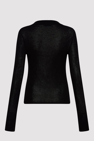 Rib Knit Polo Top