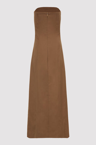 Tailored Wool Midi Dress